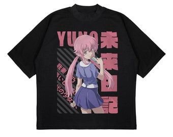 Yuno Gasai Anime Manga Future Diary Mirai Nikki 2 3D Bomber - Teeruto