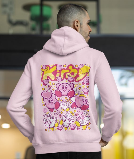 UNISEX Kirby Face Classic Retro Gaming Premium Heavy Blend Hoodie Hooded Sweatshirt Etsy UK