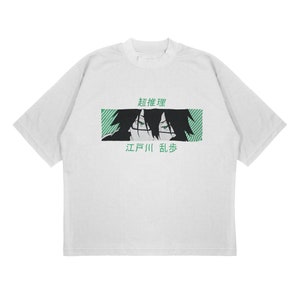 T-shirt Anime Manga – Graphisme Noir – Unisexe, Coton, Tailles S à XL