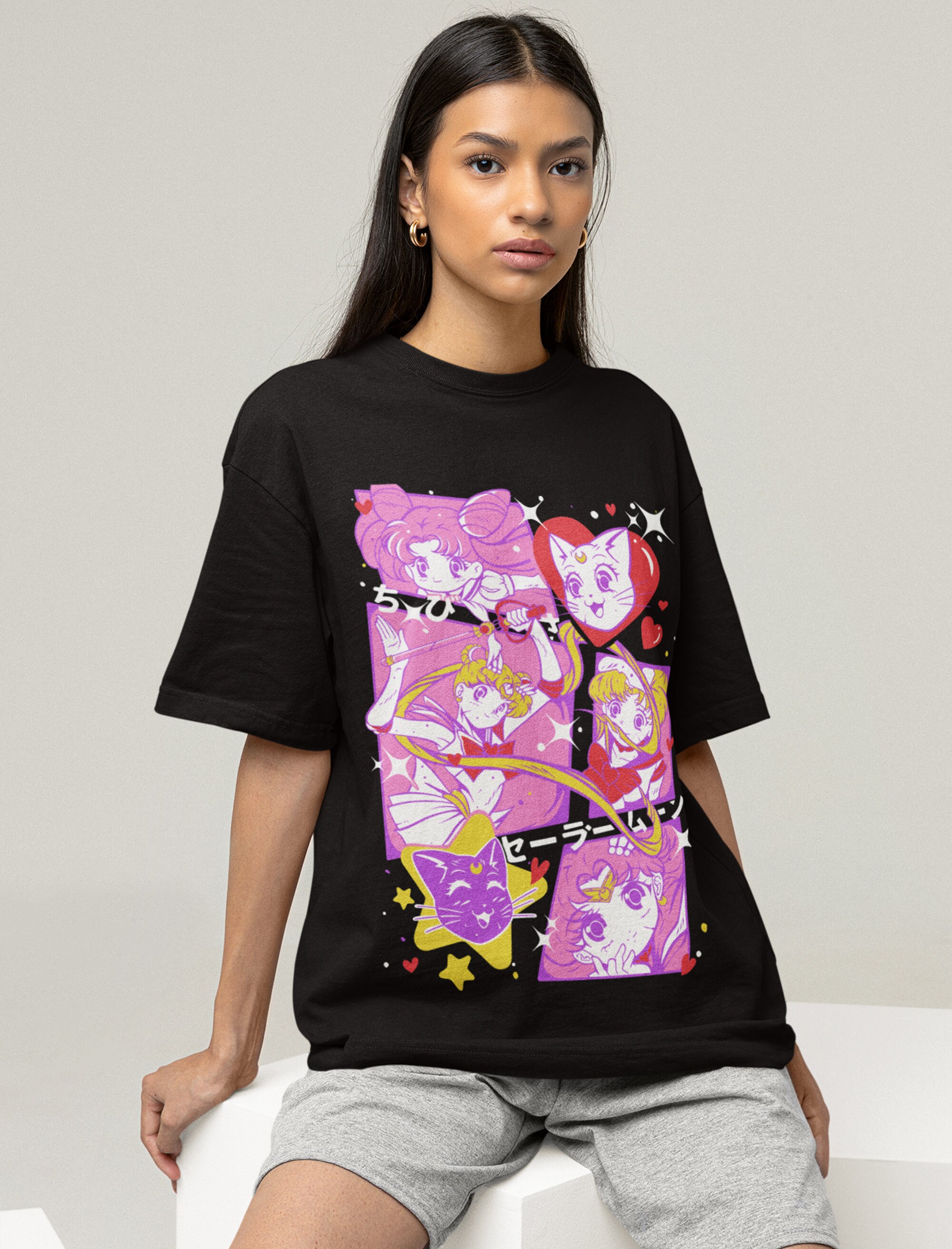 Bershka t shirt sailor moon new arrivals