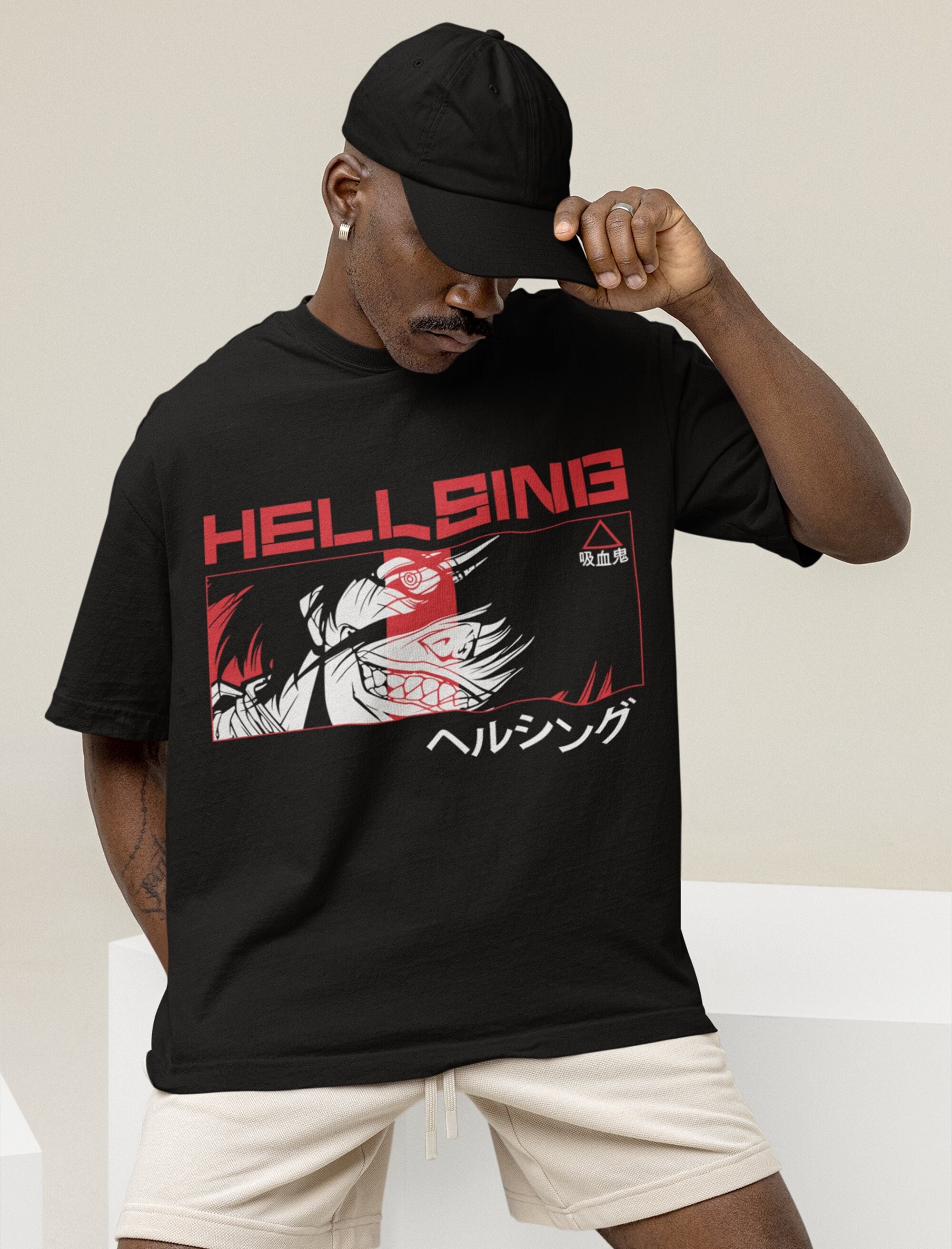 Alucard Hellsing Dark Fantasy Anime Ultimate Character Essential T-Shirt  for Sale by BillScott2