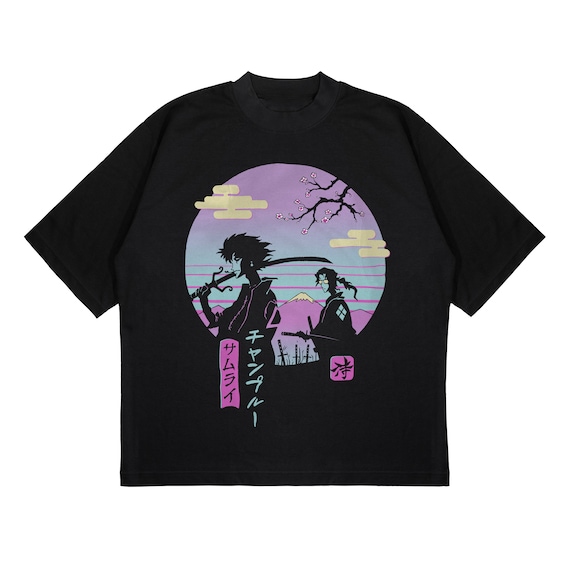 UNISEX - Samurai Champloo Shirt, Sword, Graveyard, Anime T UNISEX - Samurai Champloo Shirt, Sword, Graveyard, Anime T