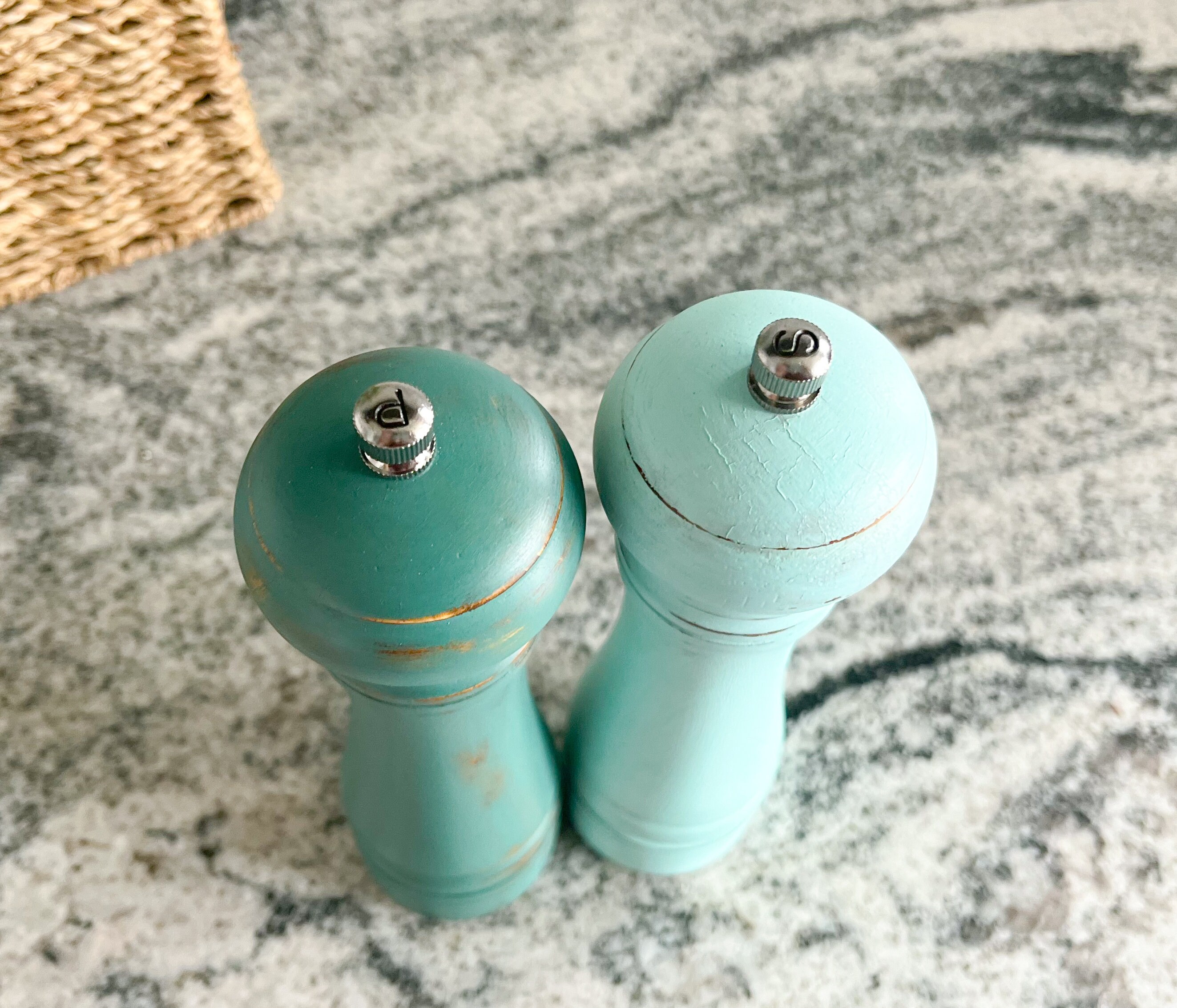 Colorful Spice Grinder, Pepper Mill, Kitchen Decor, Mothers Day Gift