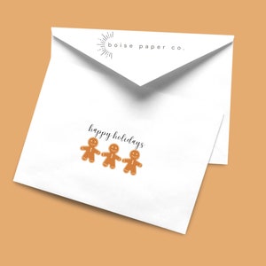 Happy Holidays Card 6x4 Digital Download - Minimalistisch