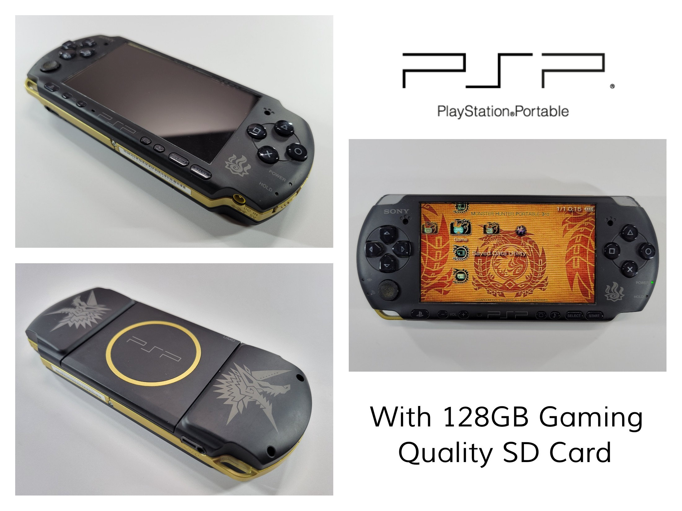 1221【レア良品】PSP-3000モンスターハンターPSP3000 SONY（Sony