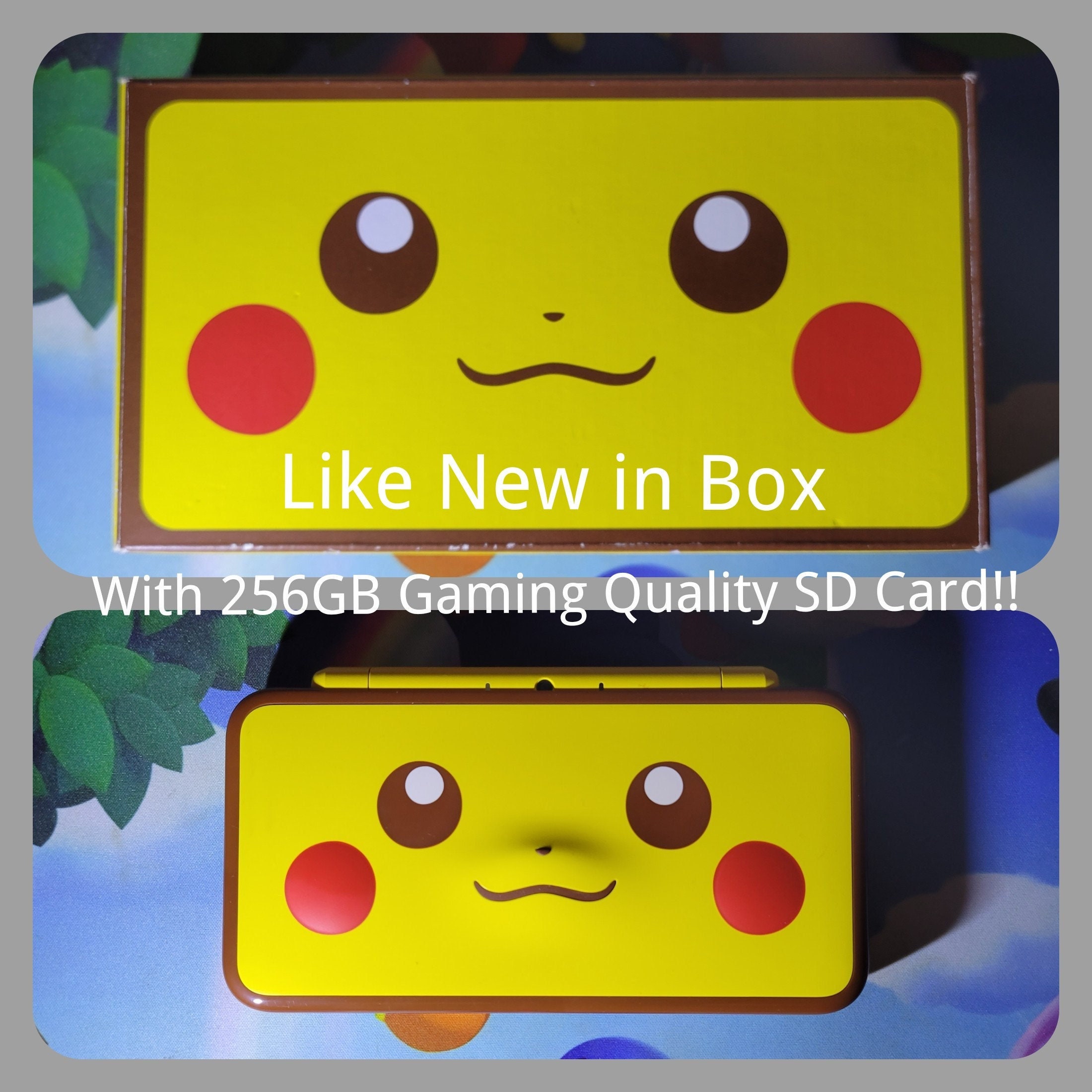 New nintendo 2024 2ds pikachu edition