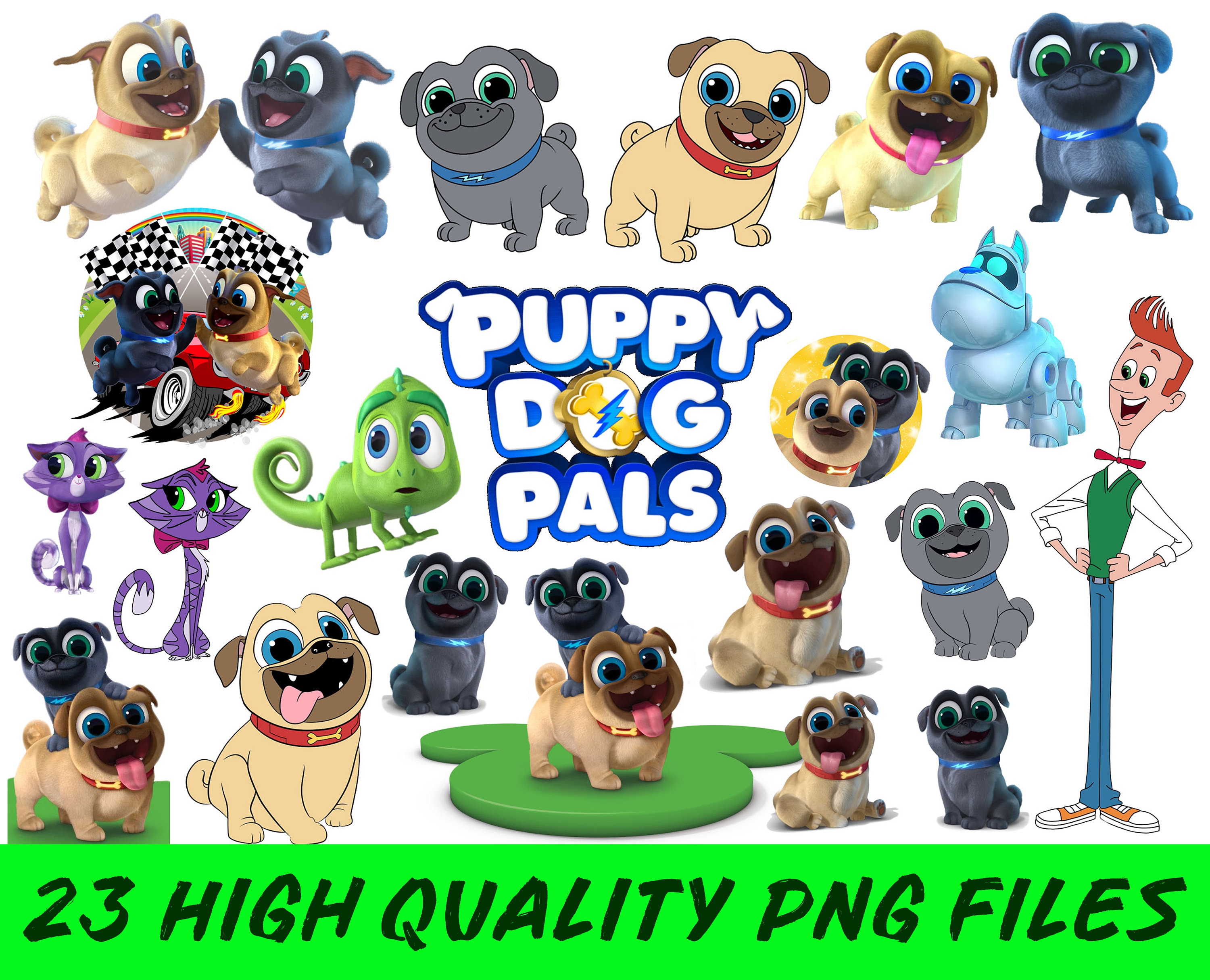 What Kind Of Dogs Are In Puppy Dog Pals