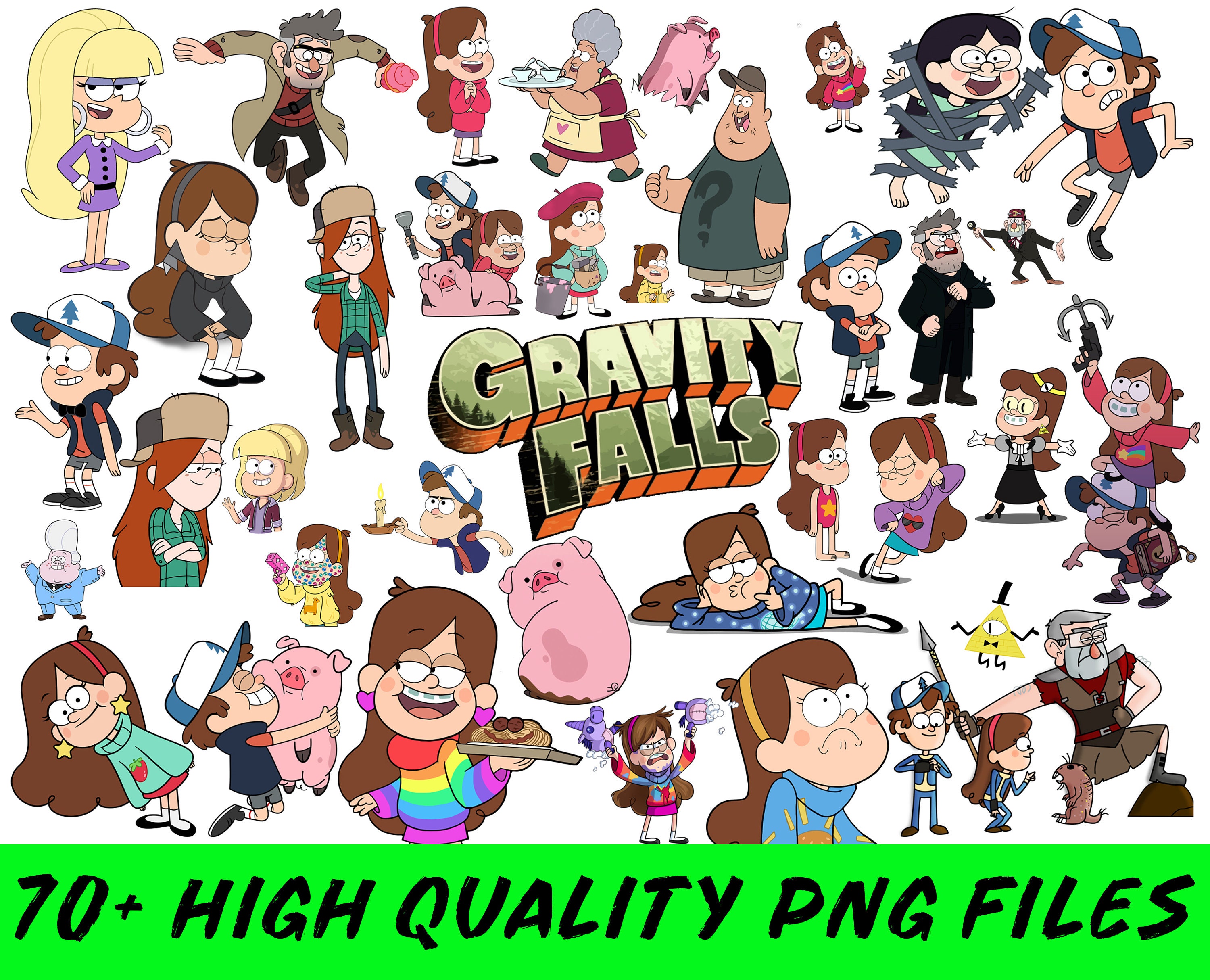 Gravity falls creatures