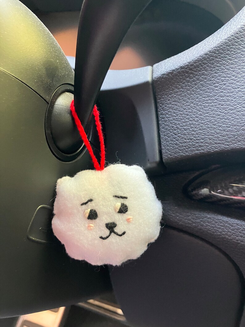Felt BT21 RJ || Ornament, Keychain, Decorative || Alpaca, Personalized ...