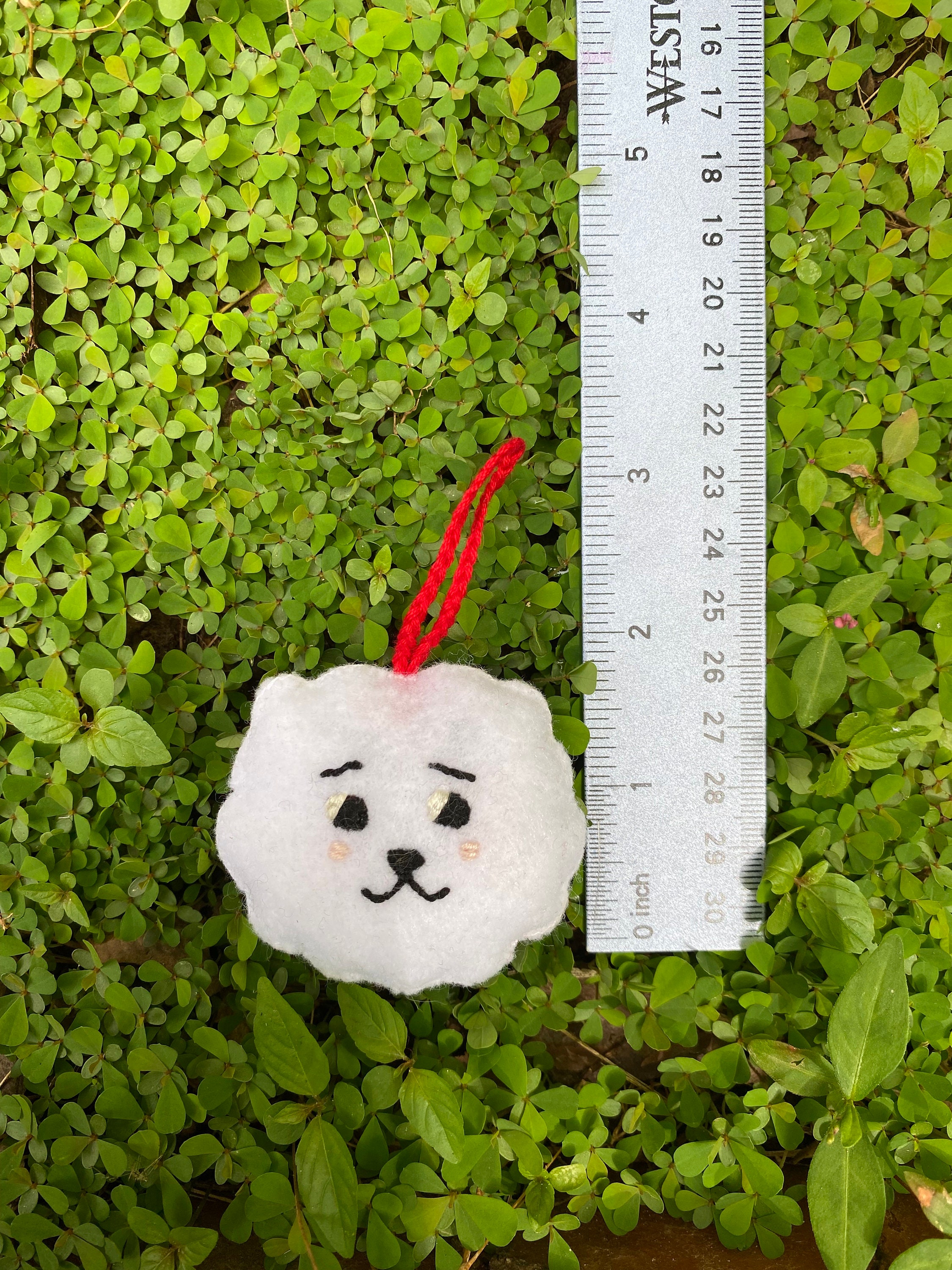 Felt BT21 RJ || Ornament, Keychain, Decorative || Alpaca, Personalized ...
