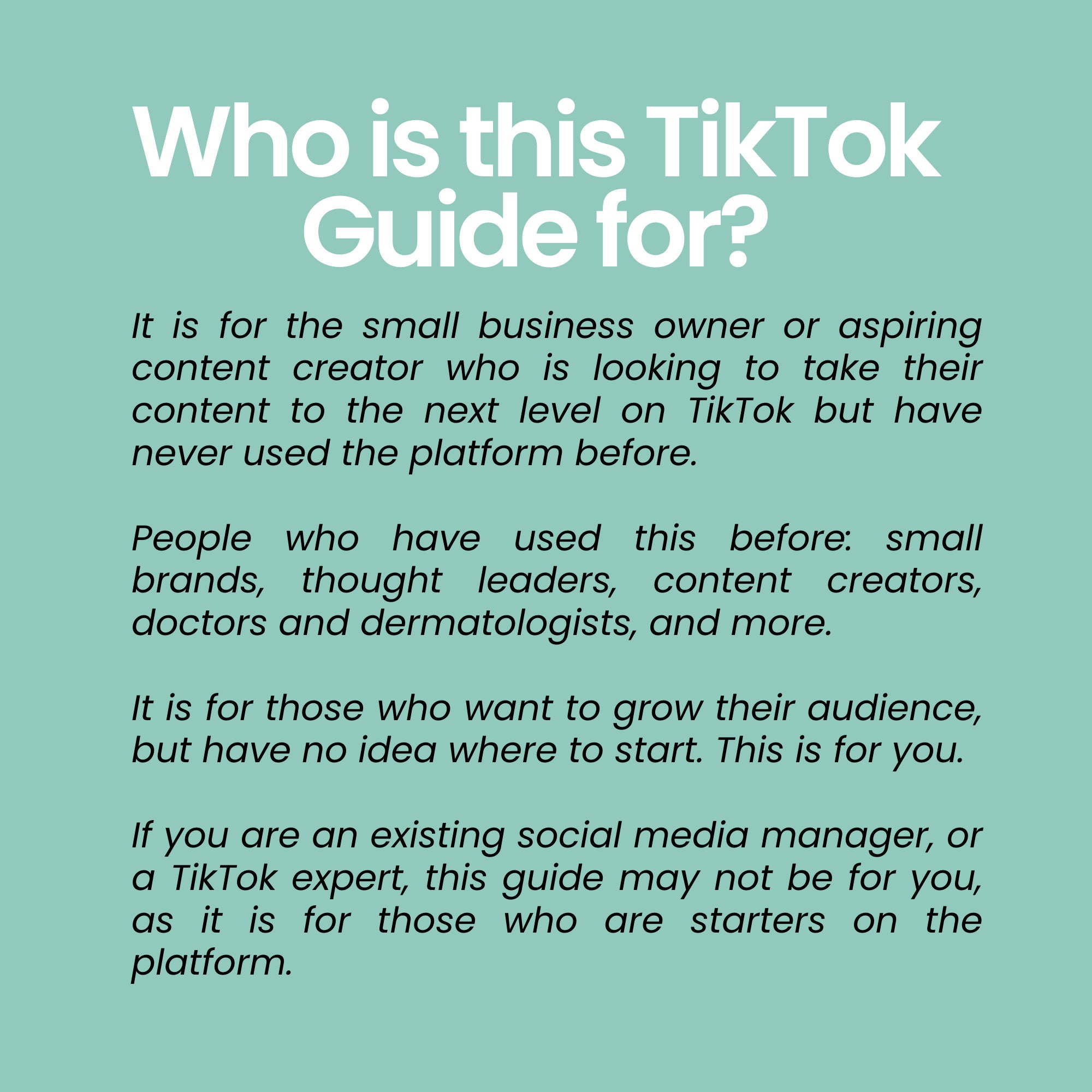 TikTok Video Content Best Practices