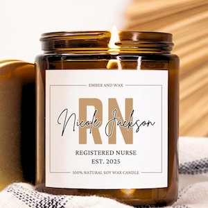 Rn Graduation Gifts Registered Nurse Candle Gift Rn Candle Rn Gifts for Women Nursing Grad Gifts Rn Graduate Gifts Nursing Graduation Gift