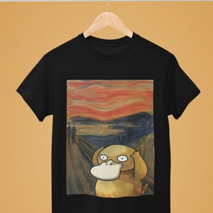 Screaming Psyduck Shirt | The Scream Art