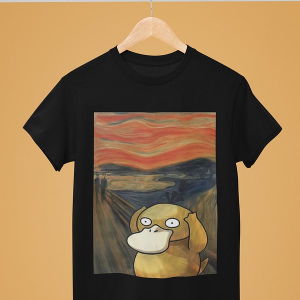 Screaming Psyduck Shirt | The Scream Art