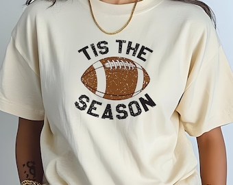 Tis the Season Football Tee: Game Day Shirt