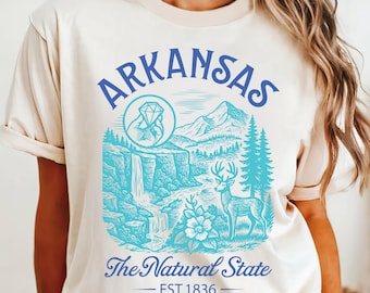 Komfort Farben Arkansas State Shirt: Reisegeschenk, Heimatstaat Stolz Tee