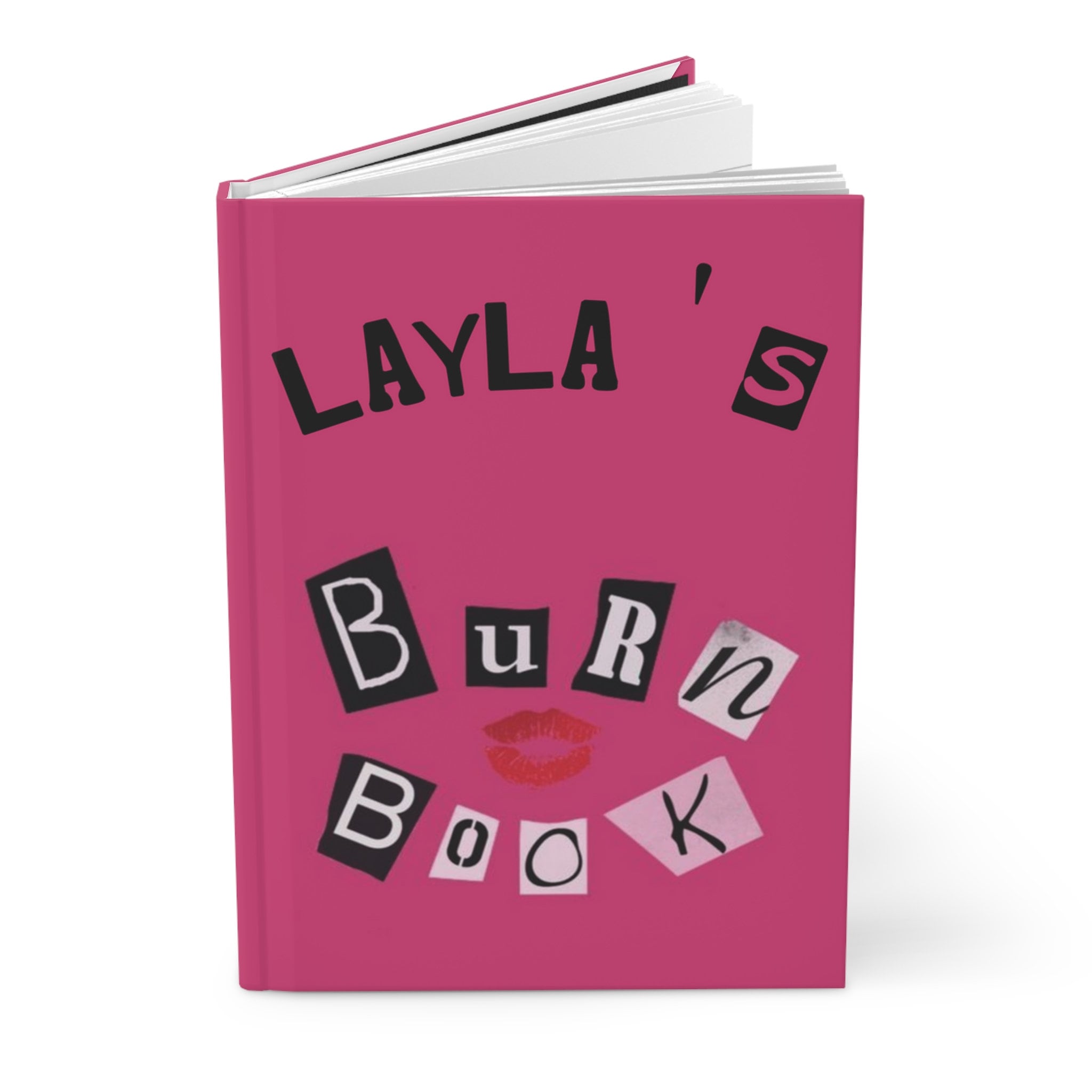 Personalized Mean Girls, Burn Book, Regina George, Cady Heron