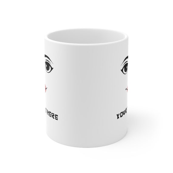 Roblox Woman Face Mug 11oz Double Sided Ceramic Mug Gamer 