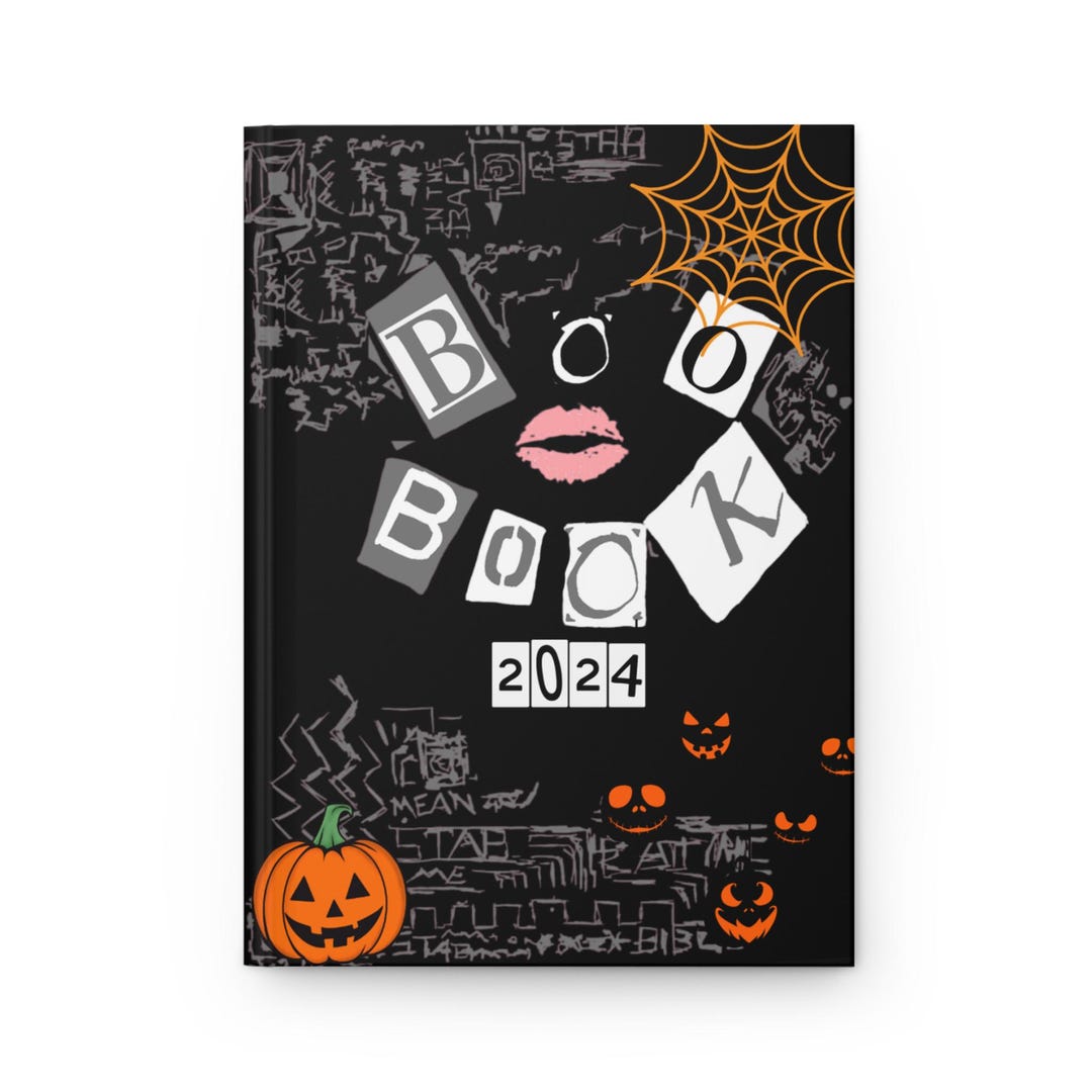 Mean Girls Halloween Journal BOO BOOK Edition Etsy
