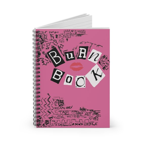 Burn Book - Mean Girls Leather Journal
