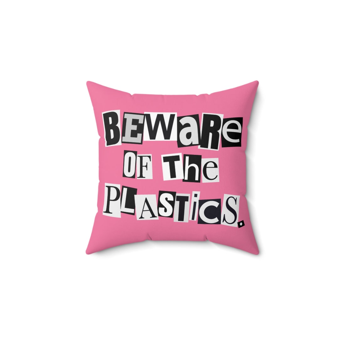 Mean Girls Pillow Burn Book Pillow Throw Pillow Spun Etsy