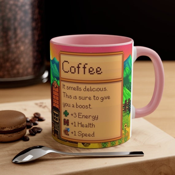 Stardew Valley Mug, Stardew Valley Gift, Valley Coffee Mug, Stardew Valley Game, Stardew Valley Cup, Stardew Mug, Video Game Mug, Gamer Mug