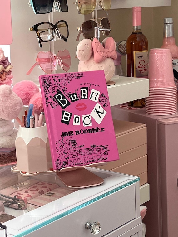 Custom Personalized Mean Girls, Burn Book, Regina George, Cady Heron, Gretchen Weiners, Lindsay Lohan, Gift For Girlfriend, Journal