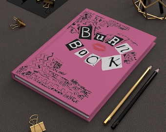 Mittlere Mädchen, Brennen Buch, Regina George, Cady Reiher, Gretchen Weiners, Lindsay Lohan, Y2K Ästhetik, Geschenk für Freundin, Schreibtagebuch
