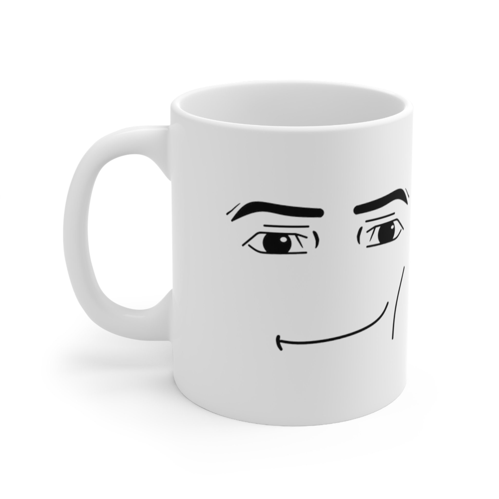 Roblox Woman Face Mug 11oz Double Sided Ceramic Mug Gamer 