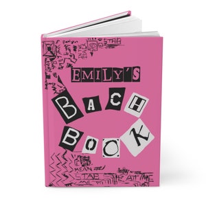 Custom Personalized Burn Book Bachelorette Book Mean Girls, Burn Book, Regina George, Cady Heron, Gretchen Weiners, Lindsay Lohan