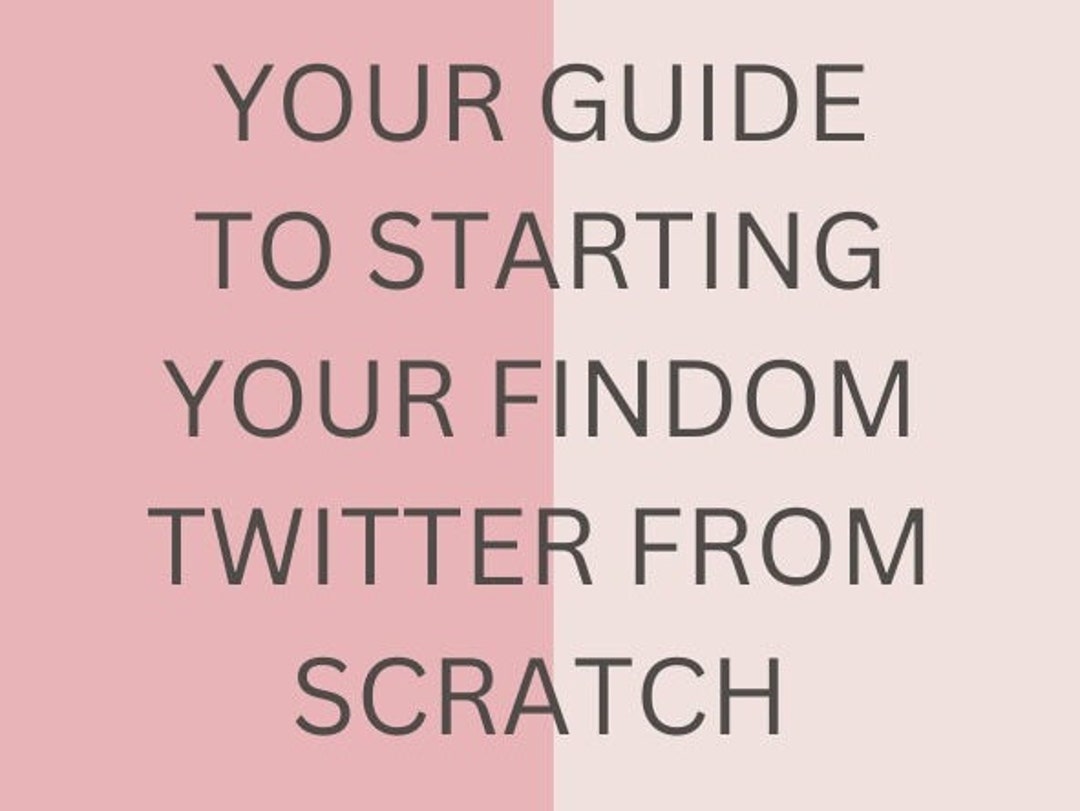 Beginners Guide to Twitter Findom (Instant Download) Etsy Canada