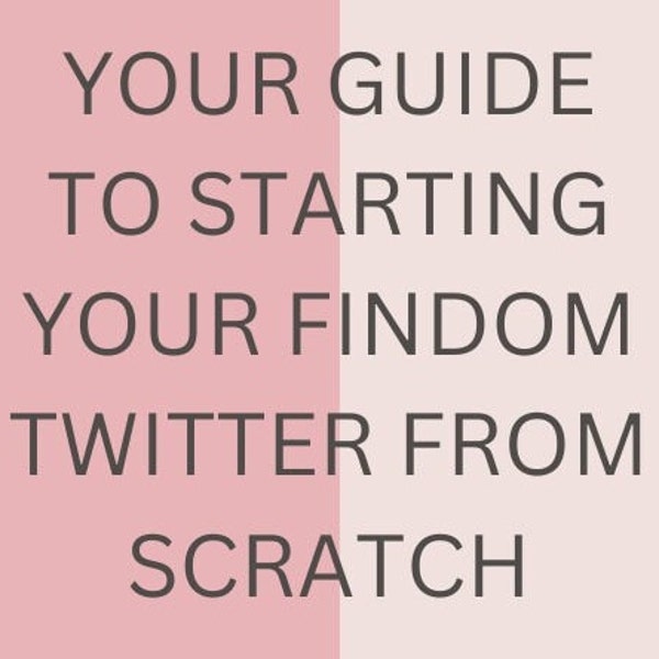 Beginners Guide To Twitter Findom