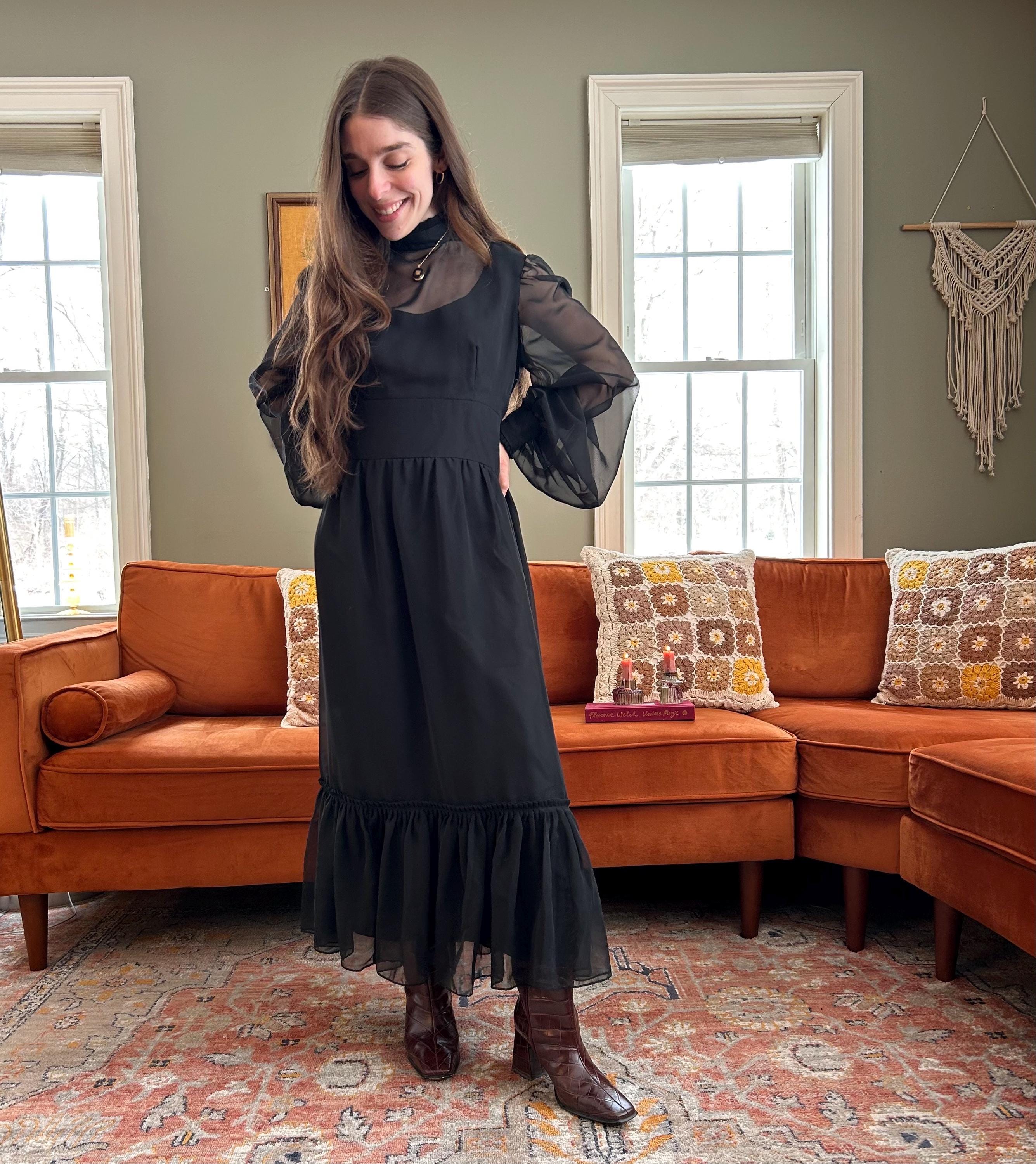 The Love Witch Black Dress - Etsy