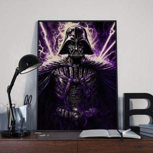 Darth Vader Print, Printable Home Decor, Movie Printable Poster, Wall Art, DIGITAL, Star Wars