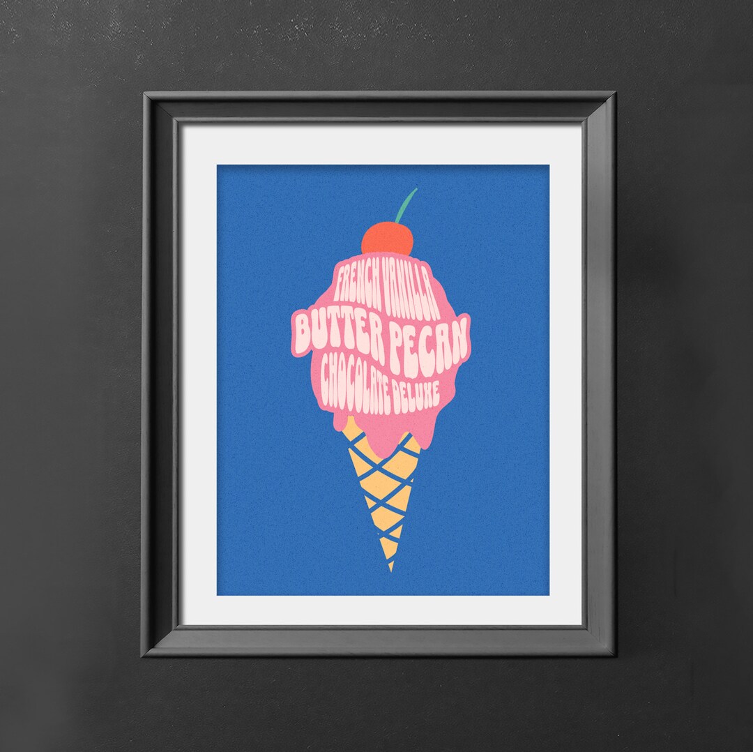 Ice Cream Wu Tang French Vanilla Butter Pecan Chocolate Deluxe Raekwon