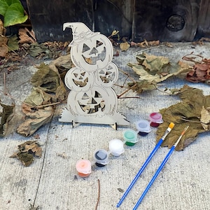 Friendly Pumpkins Painting Kit