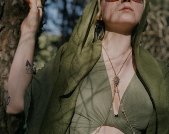 Agate Body Chain