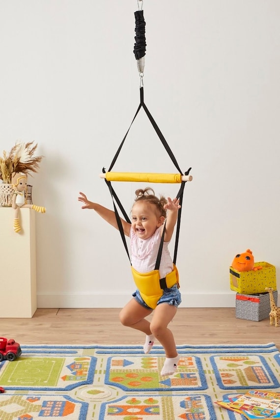 Gimnasio para niños pequeños, columpio para bebés, saltador de