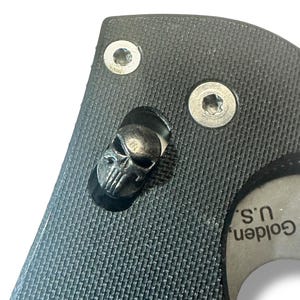 Bronze black oxide ball cage PUNISHER ((no phospho upgradeable) for Spyderco Manix 2, Manix 2 XL, & Manix 2 Lightweight, P&#39;KAL