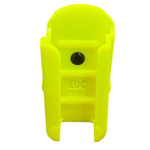 Funda para Leatherman wave(+) con clip y cierre seguro de apertura rápida Yellow fluo