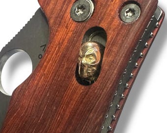 Mässingskulbur DEADPOOL för Spyderco Manix 2, Manix XL & Manix Lightweight, P'KAL
