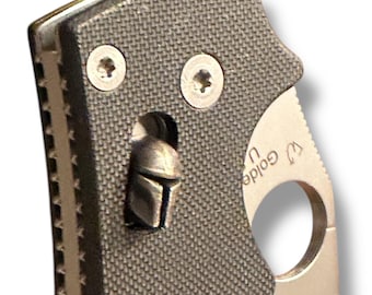 Kulbur i bronssvart oxid MANDALORIAN för Spyderco Manix 2 (+ XL + Lightweight), P'KAL + keramiska kulor + mjuk fjäder