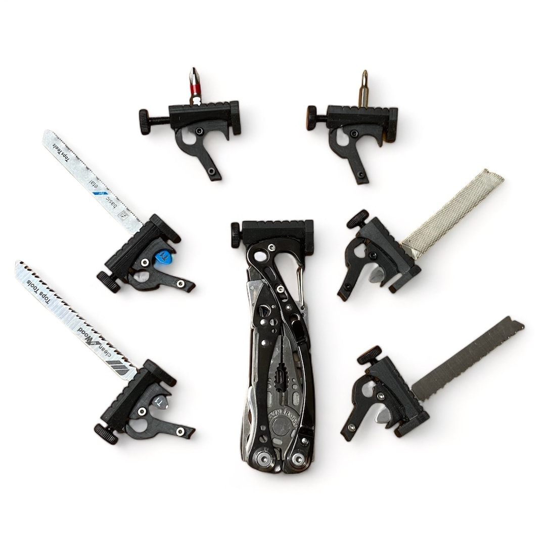 SKELETOOL T-SHANK Mod & More (bits Holder/hammer) in Black IMPACT