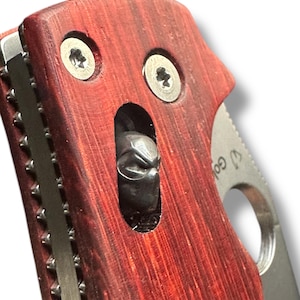 Bronze black oxide ball cage DEADPOOL for Spyderco Manix 2, Manix 2 XL, & Manix 2 Lightweight, P&#39;KAL