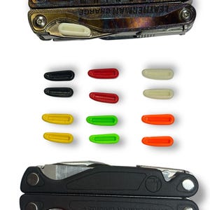 Leatherman CHARGE(+, tti, G10) thumb tabs (x2) "Tritium design"