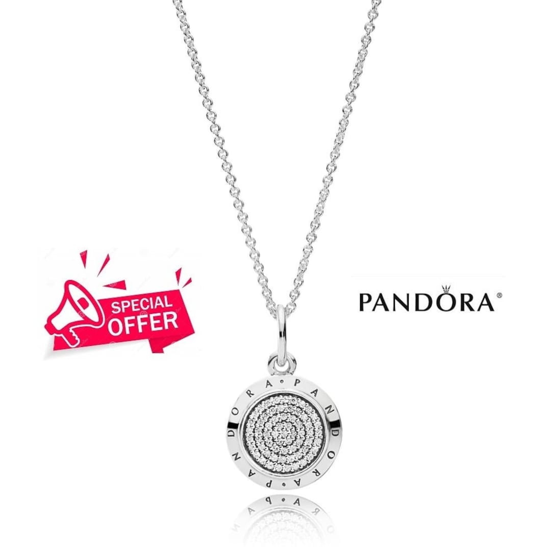 Pandora | Jewelry | New Authentic Pandora Necklace S925 Silver Signature  Necklace | Poshmark