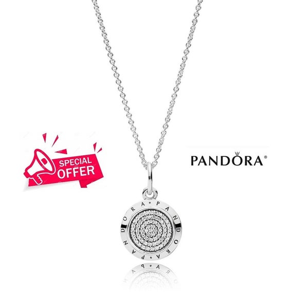 Pandora Signature Intertwined Bracelet and Necklace Set