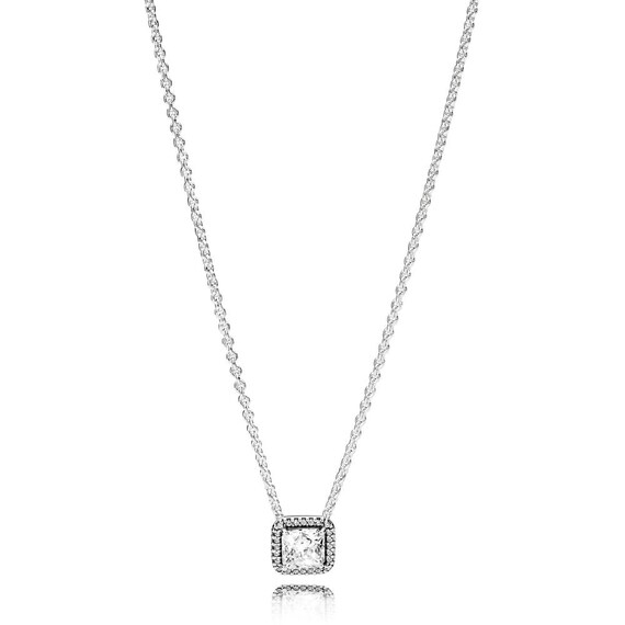 Pandora on sale necklace square