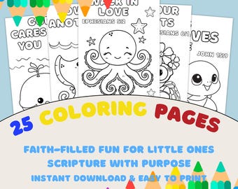 Sunday school coloring pages, Christian homeschool printables, kids bible verse coloring pages, Bible activities for preschool, Religious