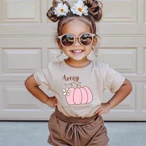Fall shirt toddler, Toddler girl pumpkin shirt, Christian shirts toddler, Toddler thanksgiving shirt, Personalized toddler tee shirt, Autumn
